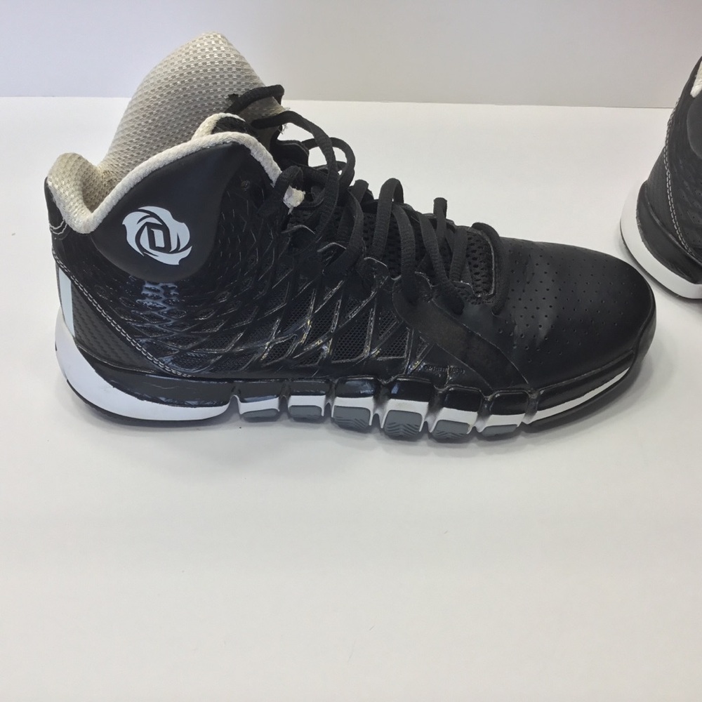 Adidas D Derek Rose Basketball Shoes‎ Size 8 Excellent Used Condition - Picture 2 of 9